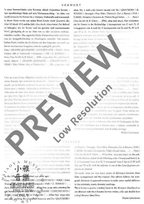 Sonata per archi No. 2 A Major 弦樂四重奏 奏鳴曲大調 朔特版 | 小雅音樂 Hsiaoya Music