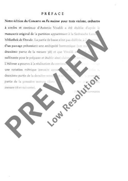 Concerto F Major PV 278 韋瓦第 協奏曲大調 小提琴加鋼琴 朔特版 | 小雅音樂 Hsiaoya Music