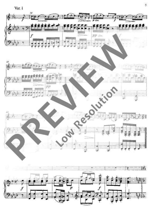 Variations of a Swiss Folksong 變奏曲 民謠 法國號 (含鋼琴伴奏) 朔特版 | 小雅音樂 Hsiaoya Music