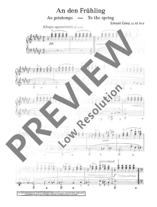 Selected Piano Works 葛利格 鋼琴 鋼琴獨奏 朔特版 | 小雅音樂 Hsiaoya Music