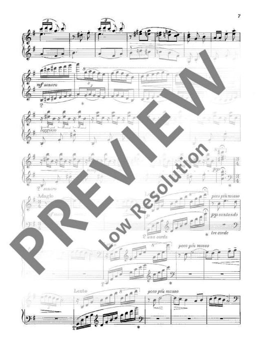 España op. 165 Six feuilles d'Album 阿爾貝尼士 西班牙狂想曲 鋼琴獨奏 朔特版 | 小雅音樂 Hsiaoya Music