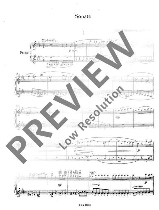 Sonata C Minor op. 34/1 奏鳴曲小調 4手聯彈(含以上) 朔特版 | 小雅音樂 Hsiaoya Music