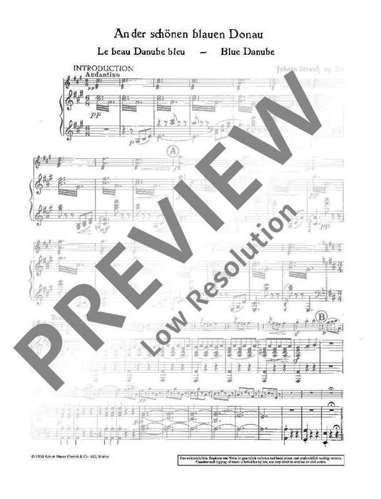 Strauß-Walzer-Album Die bekanntesten Walzer von Johann Strauß 史特勞斯．約翰 小提琴加鋼琴 朔特版 | 小雅音樂 Hsiaoya Music