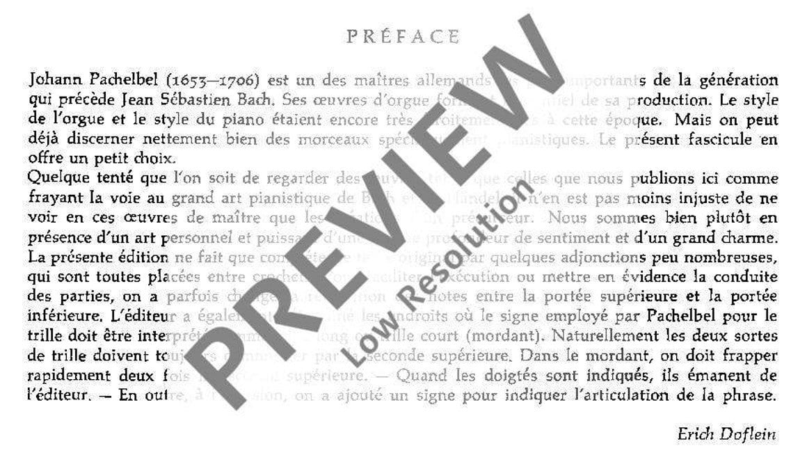 Selected Piano works 帕海貝爾約翰 鋼琴 鋼琴獨奏 朔特版 | 小雅音樂 Hsiaoya Music