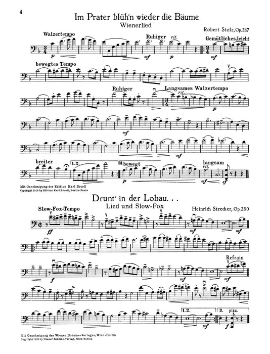 Wien, Wien, nur du allein Das Album der schönsten Wiener Lieder 歌曲 小提琴加鋼琴 朔特版 | 小雅音樂 Hsiaoya Music