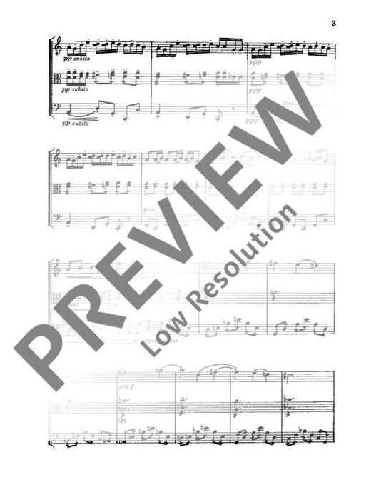 Trio for violin, viola and violoncello 三重奏小提琴中提琴大提琴 總譜 朔特版 | 小雅音樂 Hsiaoya Music