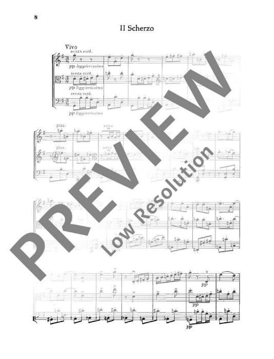 Trio for violin, viola and violoncello 三重奏小提琴中提琴大提琴 總譜 朔特版 | 小雅音樂 Hsiaoya Music