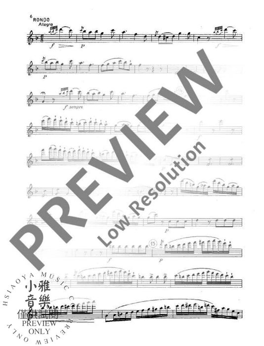 6 Quartets 木管五重奏 四重奏 朔特版 | 小雅音樂 Hsiaoya Music