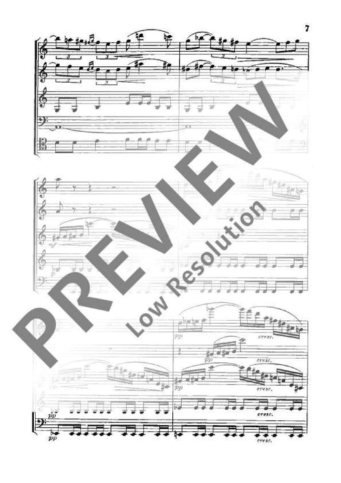 Little Chamber Music op. 24/2 for five winds 辛德密特 室內樂 管樂 總譜 朔特版 | 小雅音樂 Hsiaoya Music