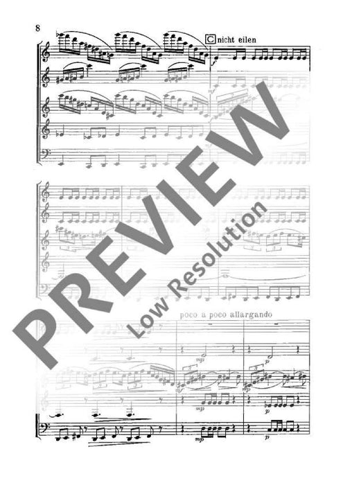 Little Chamber Music op. 24/2 for five winds 辛德密特 室內樂 管樂 總譜 朔特版 | 小雅音樂 Hsiaoya Music