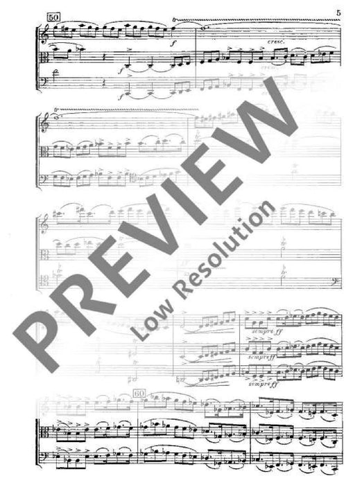 Trio op. 34 辛德密特 三重奏 總譜 朔特版 | 小雅音樂 Hsiaoya Music