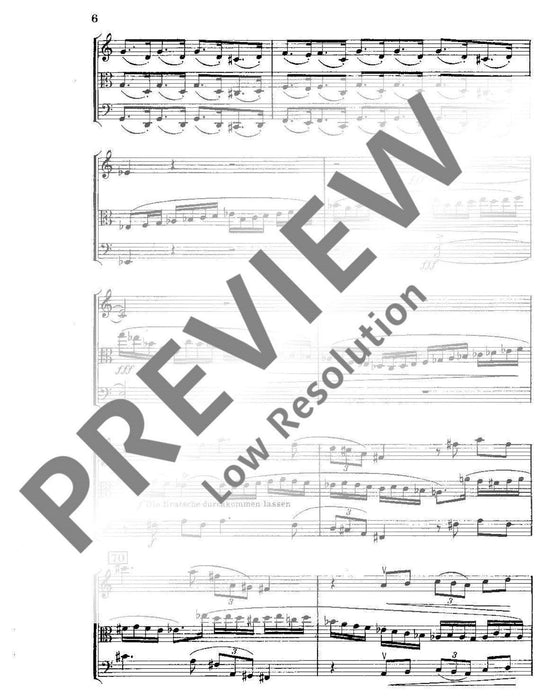 Trio op. 34 辛德密特 三重奏 總譜 朔特版 | 小雅音樂 Hsiaoya Music