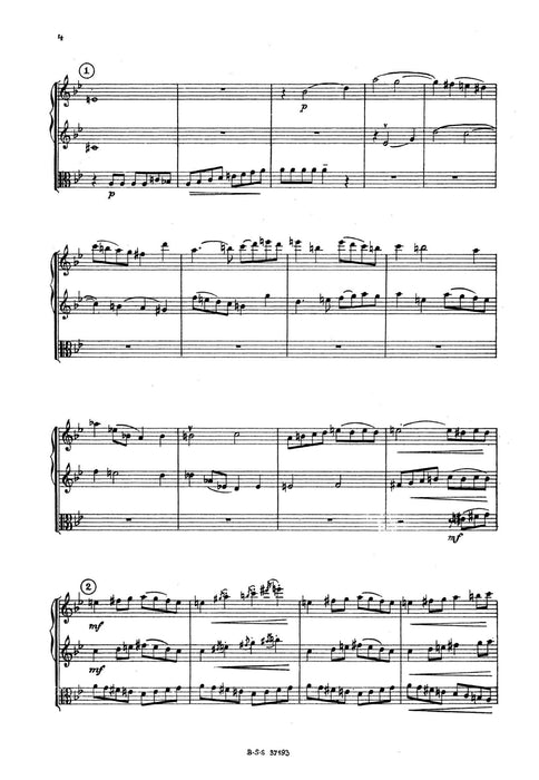 Trio op. 14/2 三重奏 總譜 朔特版 | 小雅音樂 Hsiaoya Music