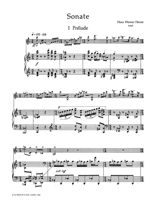 Sonata for violin and piano 亨采 奏鳴曲小提琴鋼琴 小提琴加鋼琴 朔特版 | 小雅音樂 Hsiaoya Music
