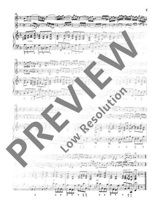 Nine Trio Sonatas op. 2 Nr. 3 韓德爾 三重奏奏鳴曲 雙小提琴加鋼琴 朔特版 | 小雅音樂 Hsiaoya Music