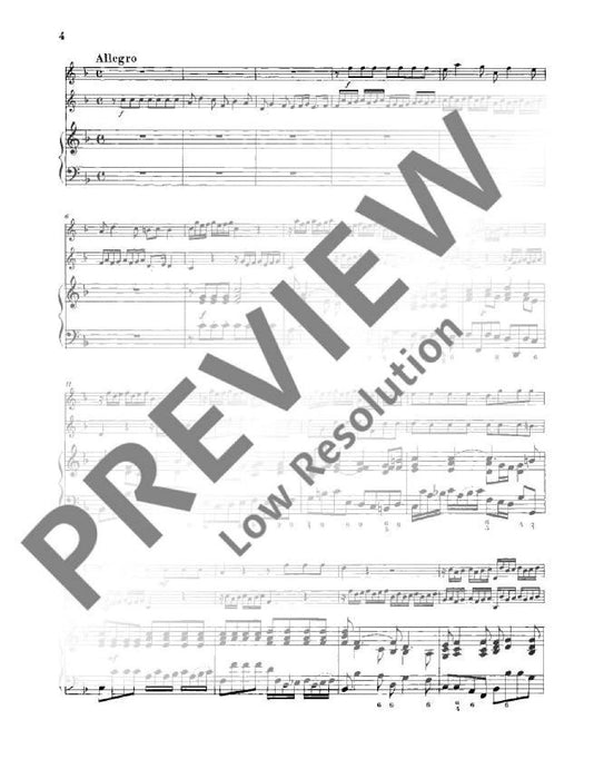 Nine Trio Sonatas op. 2 Nr. 3 韓德爾 三重奏奏鳴曲 雙小提琴加鋼琴 朔特版 | 小雅音樂 Hsiaoya Music