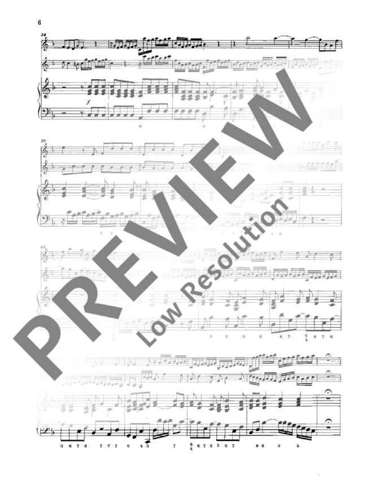 Nine Trio Sonatas op. 2 Nr. 3 韓德爾 三重奏奏鳴曲 雙小提琴加鋼琴 朔特版 | 小雅音樂 Hsiaoya Music