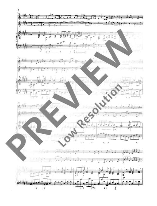 Nine Trio Sonatas op. 2 Nr. 9 韓德爾 三重奏奏鳴曲 雙小提琴加鋼琴 朔特版 | 小雅音樂 Hsiaoya Music