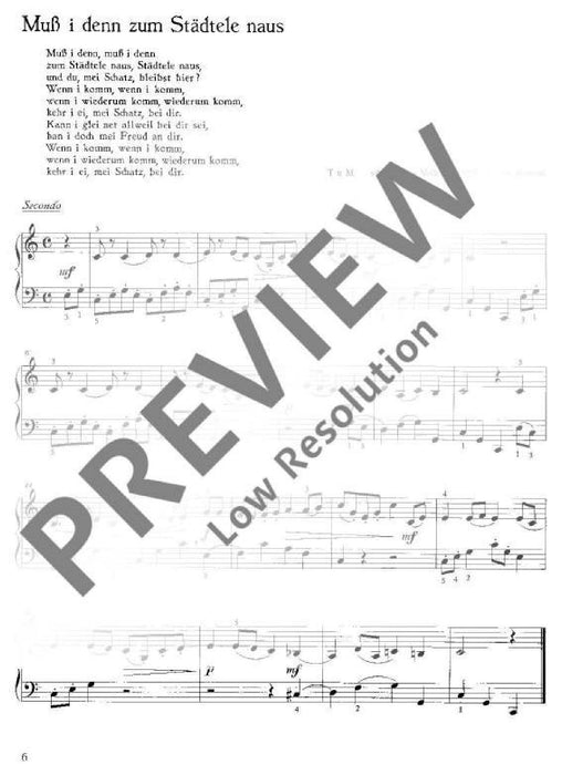 Mein Volksliederbuch 28 Volkslieder und volkstümliche Lieder in leichtem Satz. 歌曲 4手聯彈(含以上) 朔特版 | 小雅音樂 Hsiaoya Music