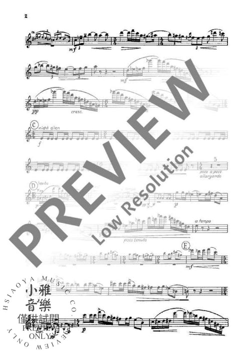Little Chamber Music op. 24/2 for five winds 辛德密特 木管五重奏 室內樂管樂 朔特版 | 小雅音樂 Hsiaoya Music