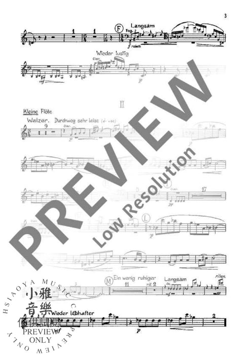 Little Chamber Music op. 24/2 for five winds 辛德密特 木管五重奏 室內樂管樂 朔特版 | 小雅音樂 Hsiaoya Music