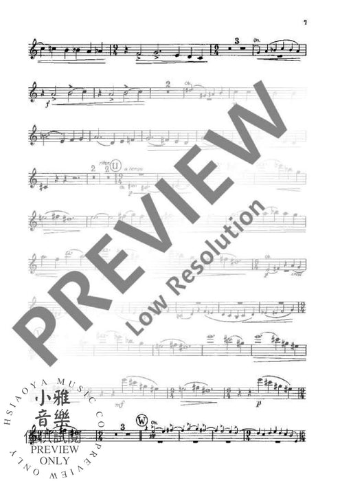 Little Chamber Music op. 24/2 for five winds 辛德密特 木管五重奏 室內樂管樂 朔特版 | 小雅音樂 Hsiaoya Music