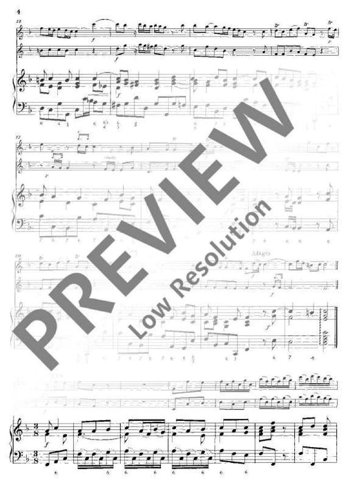 Nine Trio Sonatas op. 2 Nr. 5 韓德爾 三重奏奏鳴曲 雙小提琴加鋼琴 朔特版 | 小雅音樂 Hsiaoya Music