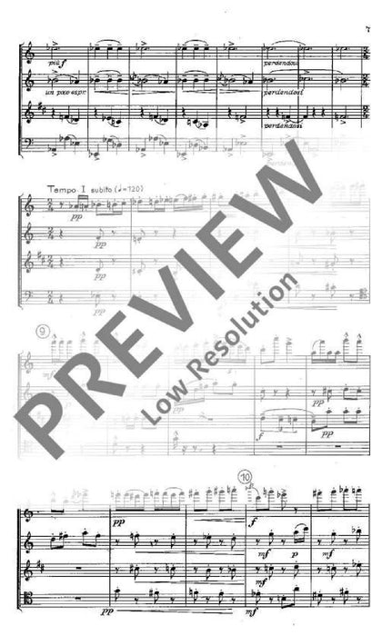 Quartet for flute, oboe, clarinet in B flat and bassoon 四重奏長笛雙簧管 總譜 朔特版 | 小雅音樂 Hsiaoya Music