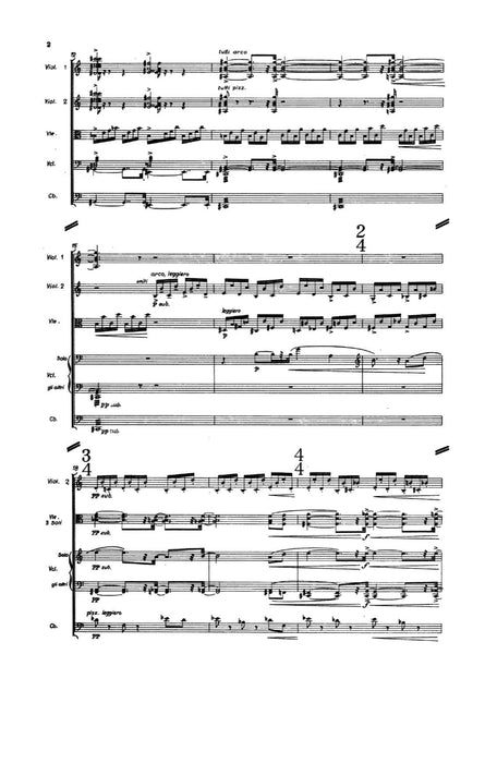 Sonata per archi 亨采 奏鳴曲 總譜 朔特版 | 小雅音樂 Hsiaoya Music