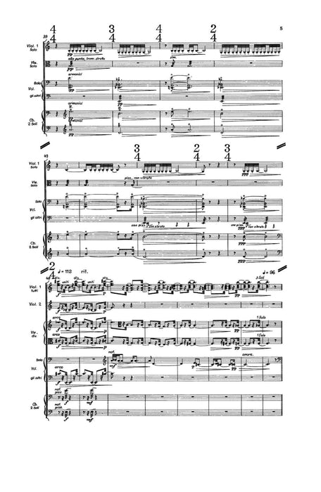 Sonata per archi 亨采 奏鳴曲 總譜 朔特版 | 小雅音樂 Hsiaoya Music