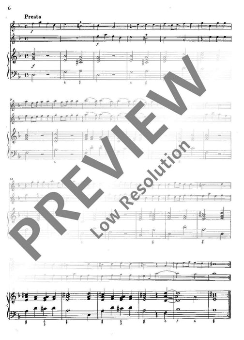 Six Sonatas Band 2 泰勒曼 奏鳴曲 雙小提琴加鋼琴 朔特版 | 小雅音樂 Hsiaoya Music