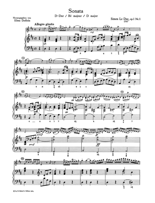 4 Sonatas Band 2 奏鳴曲 小提琴加鋼琴 朔特版 | 小雅音樂 Hsiaoya Music