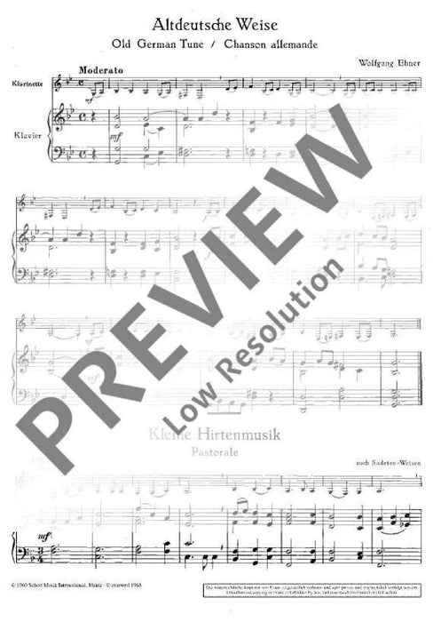 Little Pieces 小品 豎笛 1把以上加鋼琴 朔特版 | 小雅音樂 Hsiaoya Music