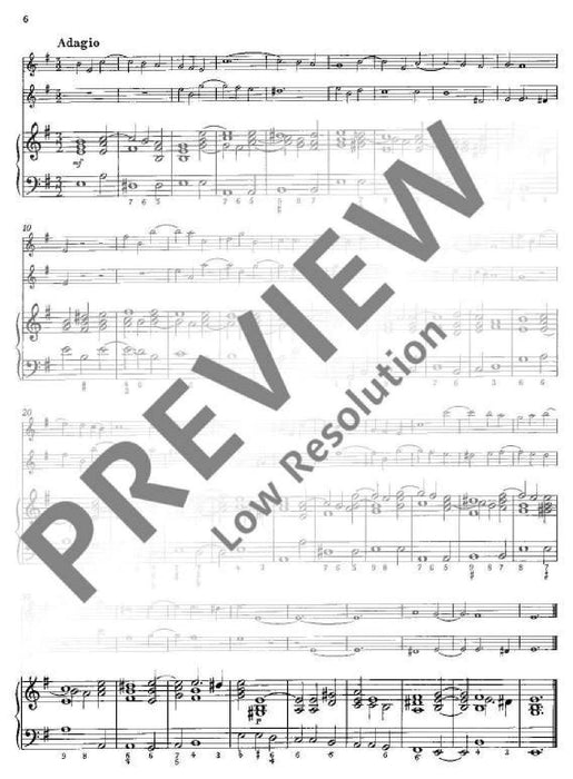 Twelve Triosonatas op. 3 Band 3 柯雷里阿爾坎傑羅 三重奏鳴曲 雙小提琴加鋼琴 朔特版 | 小雅音樂 Hsiaoya Music