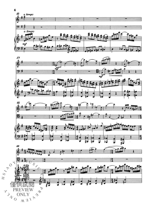 Piano Trio op. 33 鋼琴三重奏 朔特版 | 小雅音樂 Hsiaoya Music