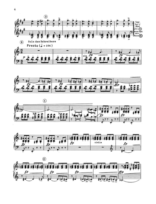 Glück, Tod und Traum op. 17 Alpbacher Tanzserenade 艾能 小夜曲 鋼琴 芭雷伴奏 朔特版 | 小雅音樂 Hsiaoya Music