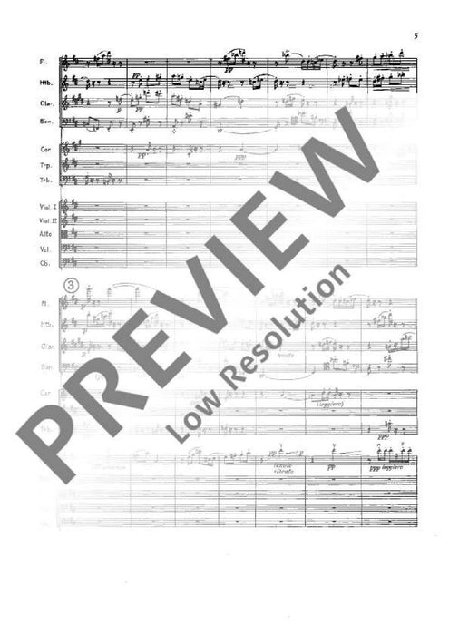 Sérénade pour petit orchestre 小夜曲 總譜 朔特版 | 小雅音樂 Hsiaoya Music