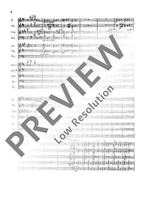 Sérénade pour petit orchestre 小夜曲 總譜 朔特版 | 小雅音樂 Hsiaoya Music