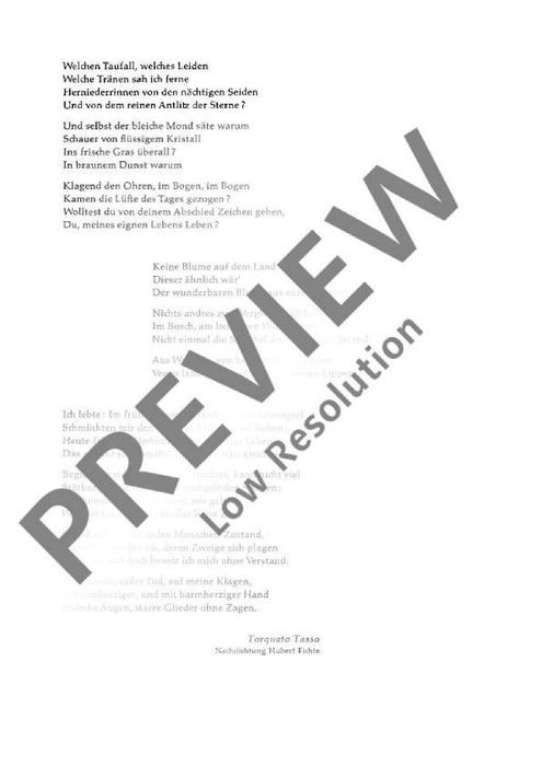Ariosi to poems by Torquato Tasso 亨采 總譜 朔特版 | 小雅音樂 Hsiaoya Music