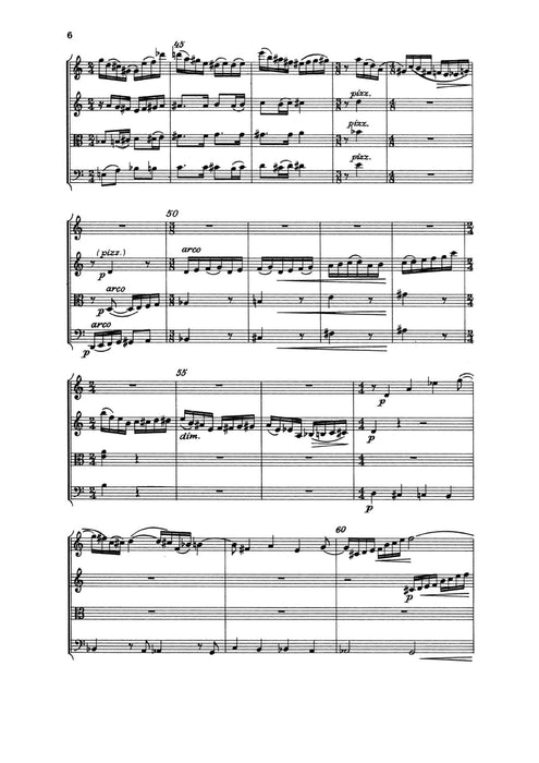 Quartet op. 38 四重奏 總譜 朔特版 | 小雅音樂 Hsiaoya Music
