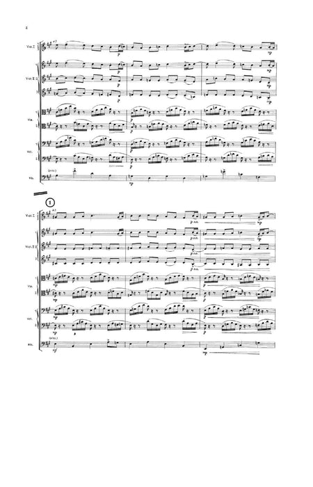 Sei preludi per orchestra a corda da camera 管弦樂團 總譜 朔特版 | 小雅音樂 Hsiaoya Music