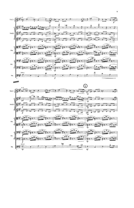 Sei preludi per orchestra a corda da camera 管弦樂團 總譜 朔特版 | 小雅音樂 Hsiaoya Music