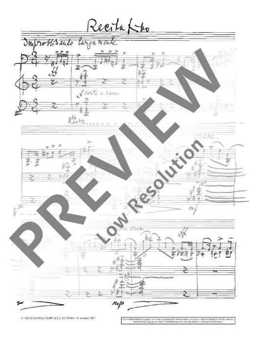 Recitativo, Aria, Epilogo 馬伊納第 詠唱調 大提琴加鋼琴 朔特版 | 小雅音樂 Hsiaoya Music