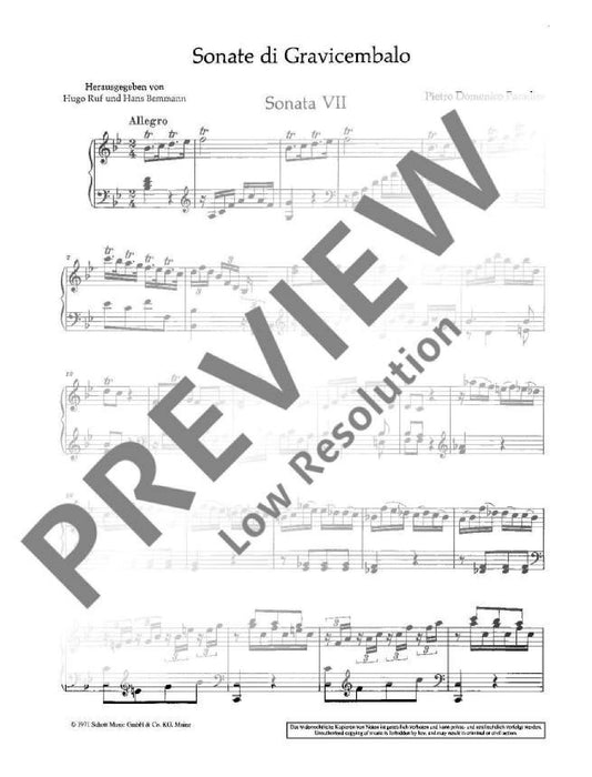 Sonatas for Harpsichord Band 2 Sonatas 7 - 12 奏鳴曲大鍵琴 奏鳴曲 鋼琴獨奏 朔特版 | 小雅音樂 Hsiaoya Music