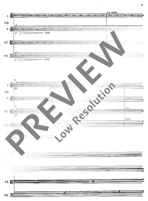 Quartetto per archi no. 2 für zwei Violinen, Viola und Violoncello 彭德瑞茲基 四重奏 小提琴中提琴大提琴 總譜 朔特版 | 小雅音樂 Hsiaoya Music