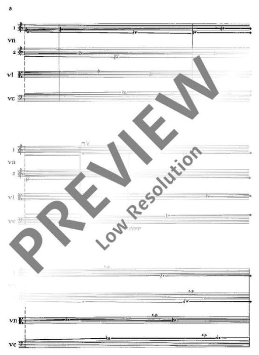 Quartetto per archi no. 2 für zwei Violinen, Viola und Violoncello 彭德瑞茲基 四重奏 小提琴中提琴大提琴 總譜 朔特版 | 小雅音樂 Hsiaoya Music