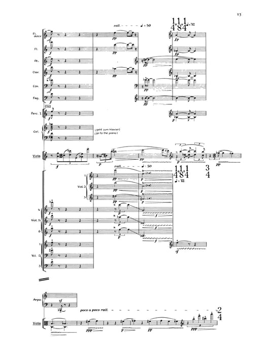 Musik für Viola und 22 Spieler Compases para preguntas ensimismadas 亨采 中提琴 總譜 朔特版 | 小雅音樂 Hsiaoya Music