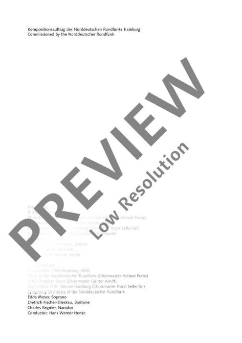 Das Floß der Medusa (The Raft of the Medusa) 亨采 總譜 朔特版 | 小雅音樂 Hsiaoya Music