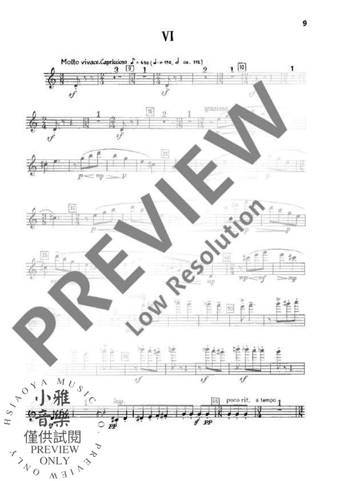 Six Bagatelles from "Musica ricercata" 李蓋悌 木管五重奏 音樂小品 朔特版 | 小雅音樂 Hsiaoya Music