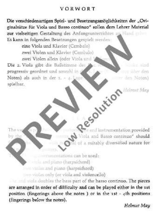 Easy Pieces 小品 中提琴加鋼琴 朔特版 | 小雅音樂 Hsiaoya Music